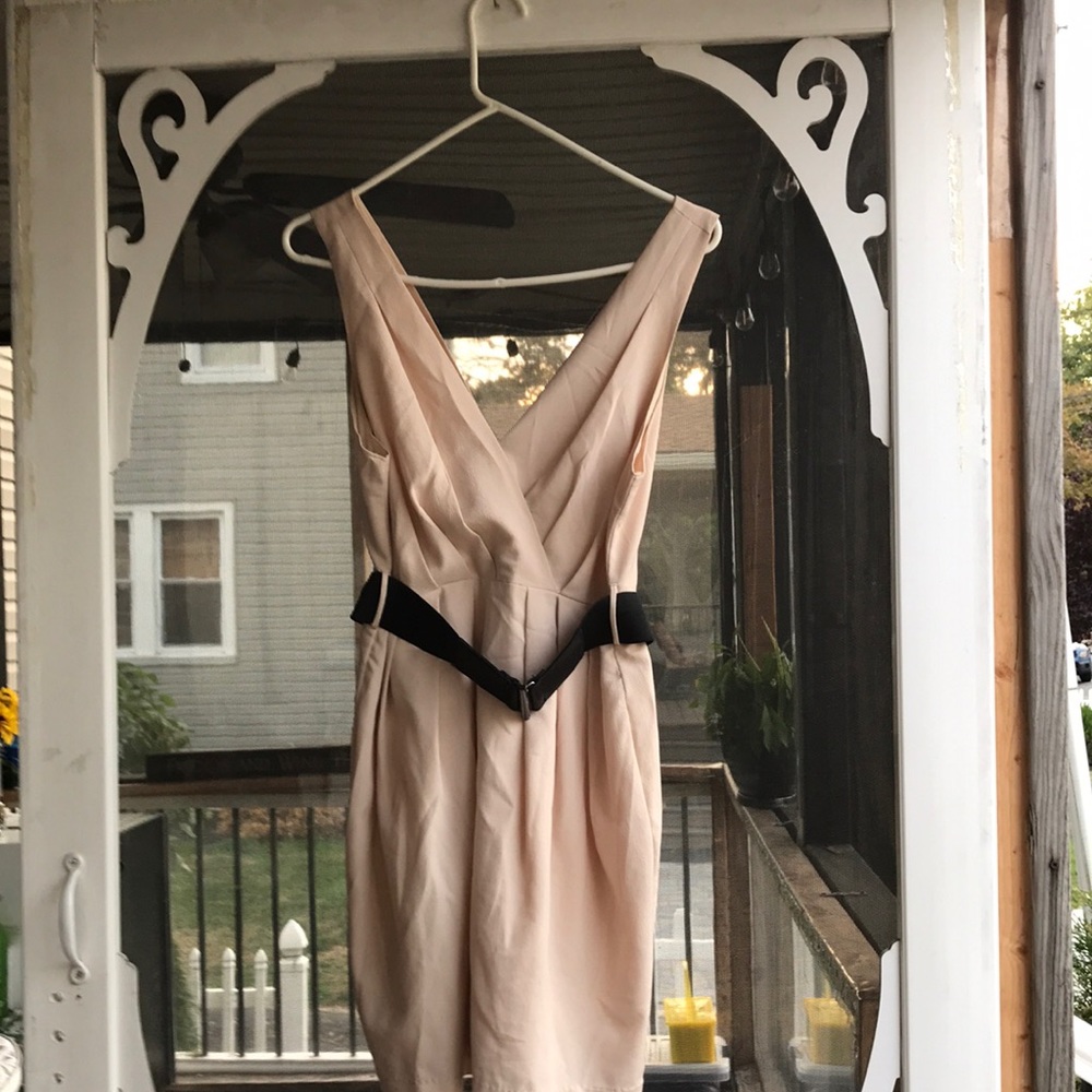 Twenty one cream colored dress sleeveless